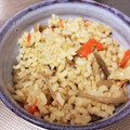caruga's cooksnap of when they made おでんの残り汁でうまうま炊き込みご飯.