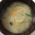 クックPW9C2T☆'s cooksnap of when they made 南瓜とモロッコインゲンのお味噌汁♪.