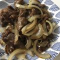 クックPW9C2T☆'s cooksnap of when they made 簡単☆牛肉の甘辛炒め.