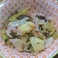 凪なぎ's cooksnap of when they made ■糖質制限■小松菜キャベツ簡単梅おかか味.