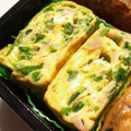 mikey13's cooksnap of when they made ❦ほうれん草＆ハムの卵焼き❦.