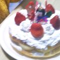 かにさんこ's cooksnap of when they made 簡単デコレーションケーキ.