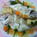ノブリン♡'s cooksnap of when they made 超簡単手抜きで絶品！お魚（鯛）の酒蒸し.