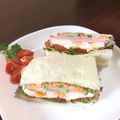 ＊祥愛＊'s cooksnap of when they made 萌え断♪わんぱく！ボリュームサンドイッチ.