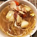 朔蔵Kitchen's cooksnap of when they made あたたまる簡単コンソメスープ.