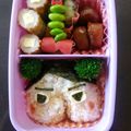まなあも's cooksnap of when they made キャラ弁 おしりたんてい.