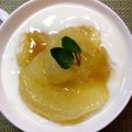 horseland's cooksnap of when they made グレープフルーツのヨーグルトかけ.