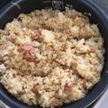 かせぃじん's cooksnap of when they made もち麦入り☆炊飯器で作るコンビーフピラフ.