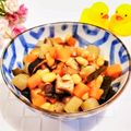 ももちゃんのれしぴ's cooksnap of when they made レンジで簡単！昔から人気のお惣菜五目豆☆.