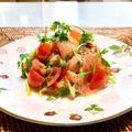 お料理ニャロメ's cooksnap of when they made 爽やか★スモークサーモンのマリネサラダ.