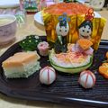 Natsu♡Ayu's cooksnap of when they made 離乳食後期★完了期で雛祭りプレート♡.