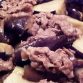GOKU実's cooksnap of when they made ナスと牛肉を炒めたやつ♫.