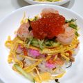 4double5's cooksnap of when they made ひな祭りやお祝いに！簡単ちらし寿司ケーキ.