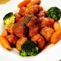 maroboo's cooksnap of when they made 丸めて煮込む、簡単【煮込みミートボール】.