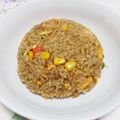 ハラールレシピ's cooksnap of when they made 残り物のカレーを使ったチャーハン.