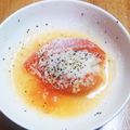あたりめっこ's cooksnap of when they made レンジで簡単！チーズトマト！おつまみにも.