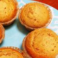 おうちゃん母さん's cooksnap of when they made 簡単・ノンバター・ジャムマフィン.