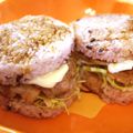なめっこ星人's cooksnap of when they made 生姜焼きライスバーガー.
