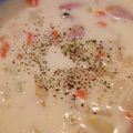 ころころころころ～♪'s cooksnap of when they made 旬のアサリで♪簡単♪クラムチャウダー♪.