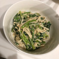 ♪＊♪＊'s cooksnap of when they made ほうれん草とえのきのゴマネーズ和え.