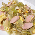 ☆マカロンmama☆'s cooksnap of when they made 簡単！！レタス＆もやしのたまご炒め☆.