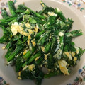 クックFNU1SV☆'s cooksnap of when they made 菜の花の卵とじ・バター風味.