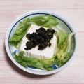 アクセル☆'s cooksnap of when they made 黒オリーブの冷奴.