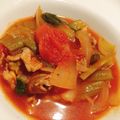 らがぶーりん's cooksnap of when they made 10min＊ 豚肉と小松菜のトマト煮.