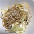 Marmo's cooksnap of when they made 無限にいける！副菜に超簡単キャベツナムル.