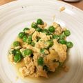 たぼちゃん914's cooksnap of when they made ふわふわ卵 ♡ えんどう豆の卵とじ.