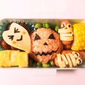 まなちゃんパパ☆'s cooksnap of when they made キャラ弁 簡単 ハロウィン ジャック.