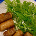 Carri子's cooksnap of when they made 長ネギの肉巻き☆照り焼き.