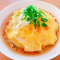 ☆３匹の子ぶた☆'s cooksnap of when they made リメイク☆和風オムライス.