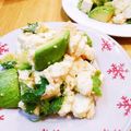 かわゆう1211's cooksnap of when they made 木綿豆腐とアボカドの大葉わさび醤油和え.