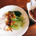 Tsweetチェリー's cooksnap of when they made レンチン青梗菜のさっぱりピリ辛香味だれ.
