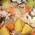 Mariyuyuki's cooksnap of when they made ★ご飯がススム♪さつまいもの肉じゃが★.
