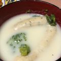 土屋はちまき's cooksnap of when they made ブロッコリーとソーセージのミルクスープ.