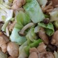 りかぼん８８'s cooksnap of when they made ♥鶏肉と春キャベツのごま味噌炒め♥.