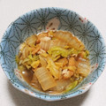もぐ・ω・くま's cooksnap of when they made 簡単♪朝にも❤白菜と油揚げの煮びたし❤.