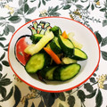 三つ葉つくし's cooksnap of when they made セロリときゅうりの浅漬け♪.