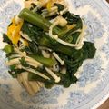 didiko's cooksnap of when they made 簡単くせになる♡春菊とえのきのポン酢和え.