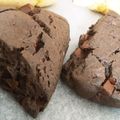 おおかなぼぅ's cooksnap of when they made チョコだらけの簡単チョコチップスコーン★.