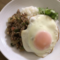 アコレモネード's cooksnap of when they made お家で簡単エスニック♡タイ風ガパオライス.