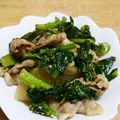 ふみこばあ's cooksnap of when they made 冬菜入り☆豚バラ大根.