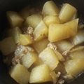 金魚のひらり's cooksnap of when they made ストウブで☆簡単！鳥モモと大根の煮物.