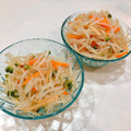 ゆにこーん☆'s cooksnap of when they made もやしと人参のサラダ メンマのせ.