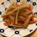 ちょこ＊＊'s cooksnap of when they made 簡単！じゃがいもと人参のキンピラ.