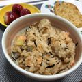リラシャン's cooksnap of when they made 鮭とひじきレンコンの炊き込みご飯.