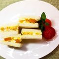 horseland's cooksnap of when they made 玉子とカボチャのサンドイッチ.