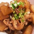 めめんも's cooksnap of when they made 簡単・美味しい♪大根と豚バラの甘辛炒め.